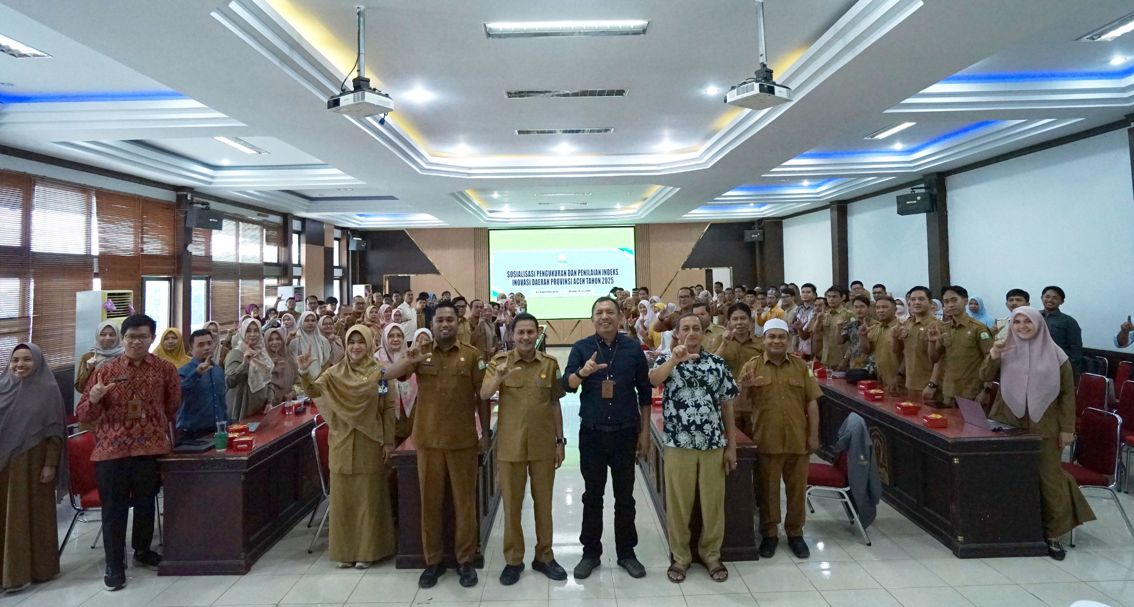 Sosialisasi Indeks Inovasi Daerah (IID) Provinsi Aceh Tahun 2025: Dorong Percepatan Budaya Inovasi dalam Pemerintahan